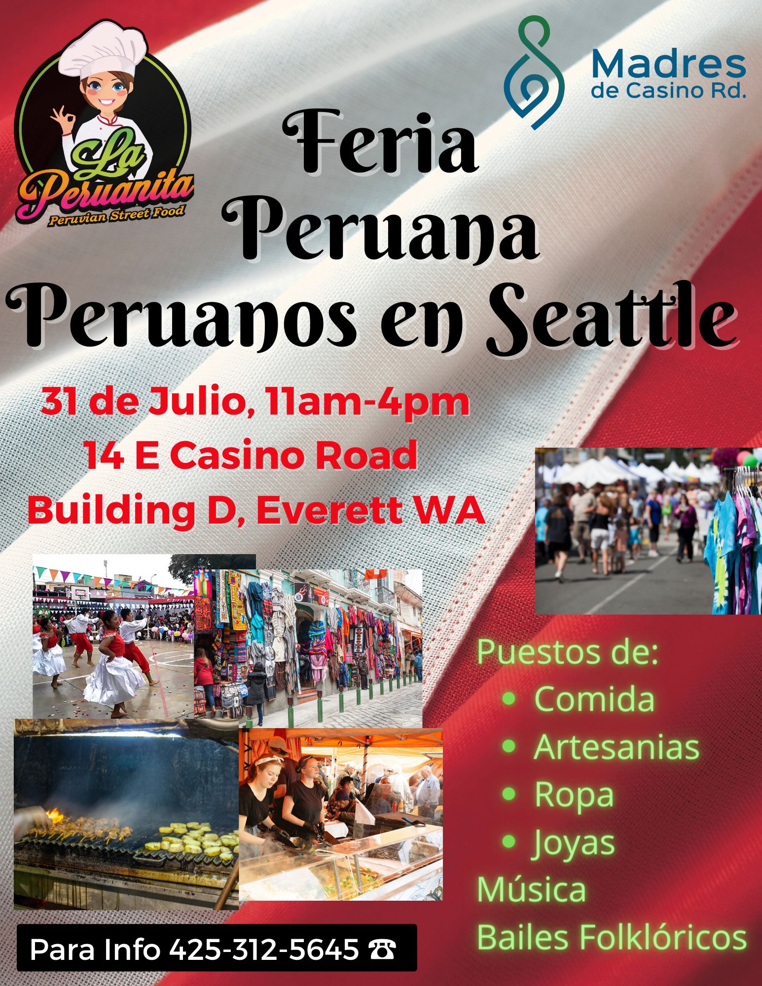 Feria Peruana/ Peruvian Fair Village on Casino Road
